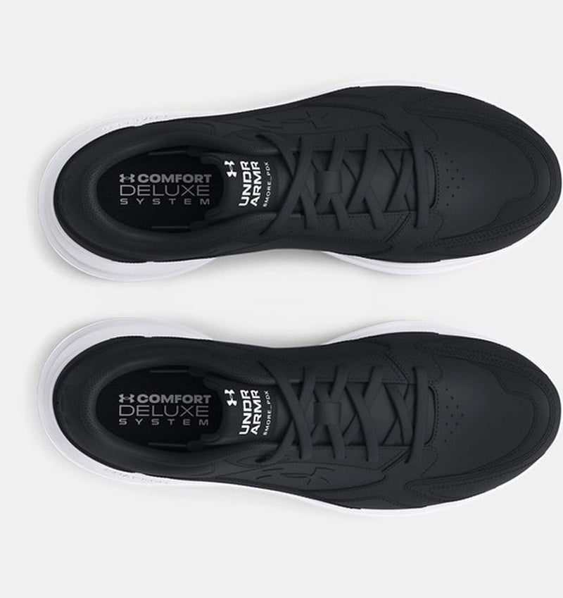 Under Armour Edge Leather Erkek Sneaker - Siyah - görsel 3