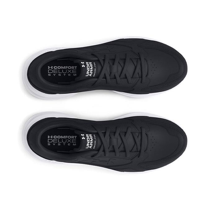 Under Armour Edge Leather Siyah Erkek Sneaker