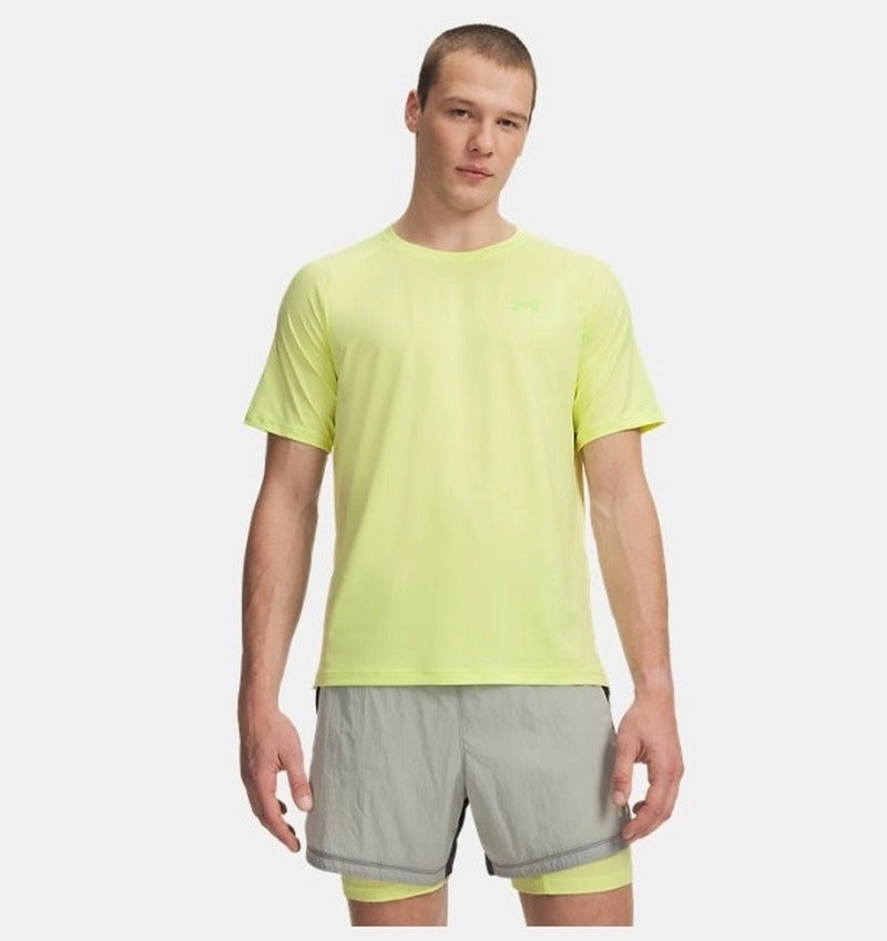 Under Armour  Explor Hike UPF  Erkek T-Shirt - Yeşil