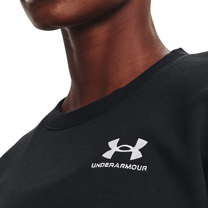 Under Armour Essential Fleece Crew Siyah Kadın Sweatshirt