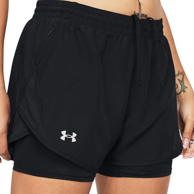 Under Armour Fly By 2In1 Siyah Kadın Şort
