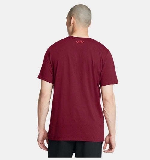Under Armour GL Foundation Update SS Erkek T-Shirt - Bordo
