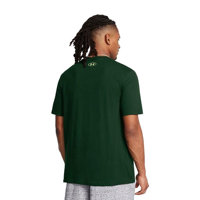 Under Armour GL Foundation Update SS Yeşil Erkek T-Shirt