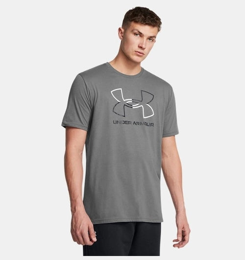 Under Armour GL Foundation Update SS Erkek T-Shirt - Gri