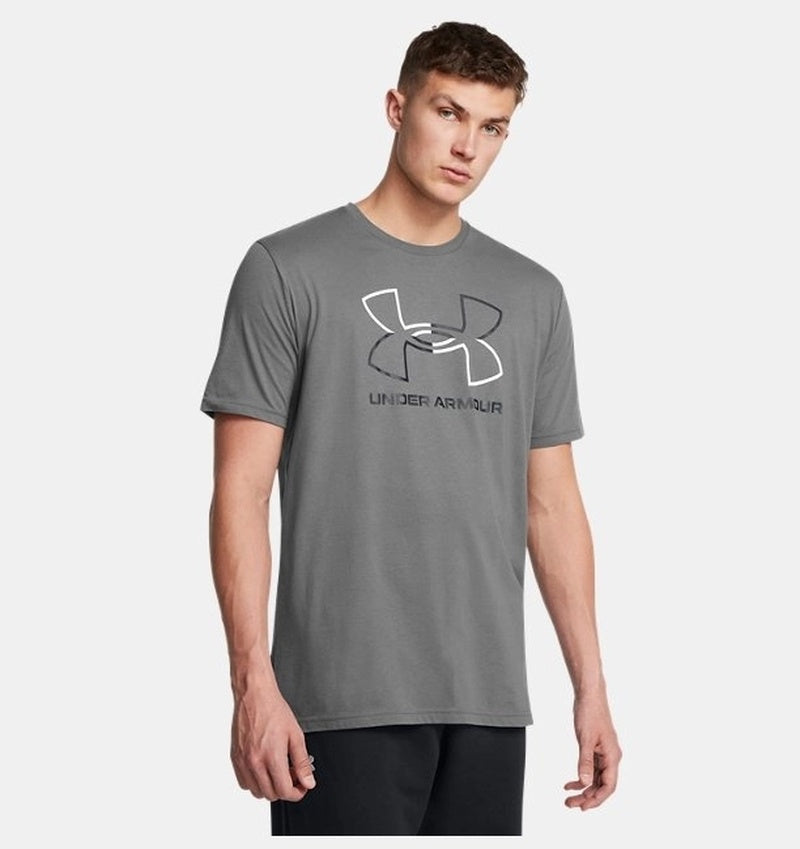 Under Armour GL Foundation Update SS Erkek T-Shirt - Gri