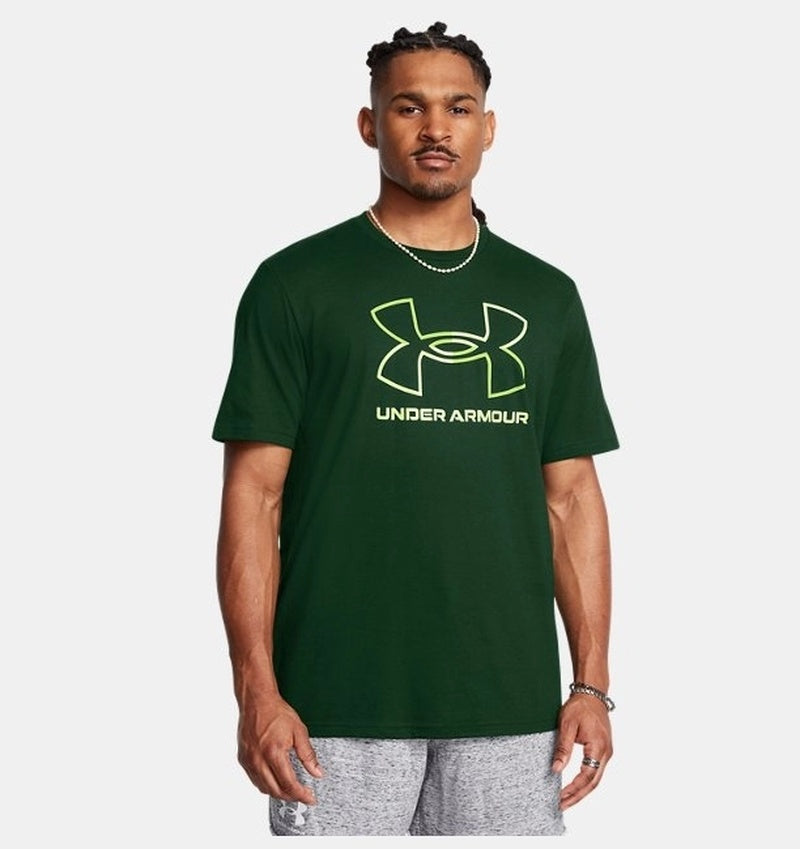 Under Armour GL Foundation Update SS Erkek T-Shirt - Yeşil