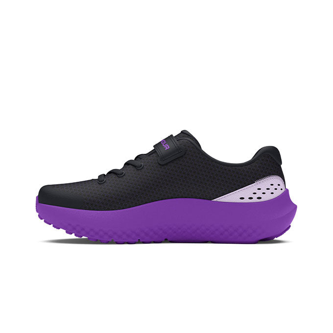 Under Armour Gps Surge 4 Ac Çocuk - Kız Siyah Koşu - Yürüyüş Ayakkabısı