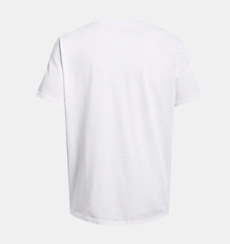 Under Armour Heavyweight Armour Label Erkek T-Shirt - Beyaz