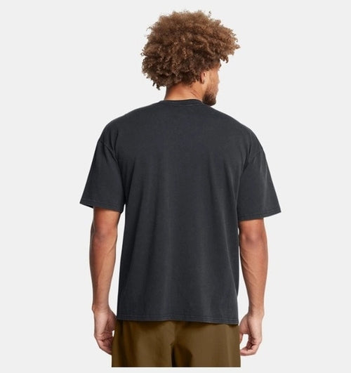 Under Armour  Heavyweight Logo Erkek T-Shirt - Siyah