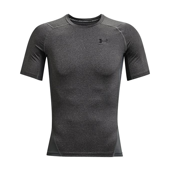 Under Armour HG Armour Compression SS Gri Erkek T-Shirt