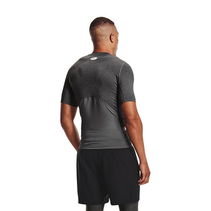 Under Armour HG Armour Compression SS Gri Erkek T-Shirt