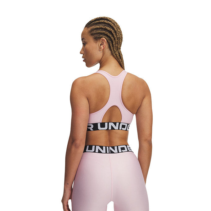 Under Armour HG Mid Branded Kadın Bra - Pembe - görsel 3
