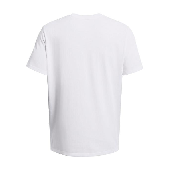 Under Armour HW LC Patch SS Beyaz Erkek T-Shirt