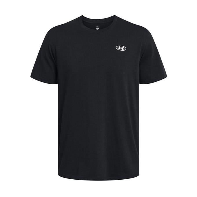 Under Armour HW LC Patch SS Siyah Erkek T-Shirt