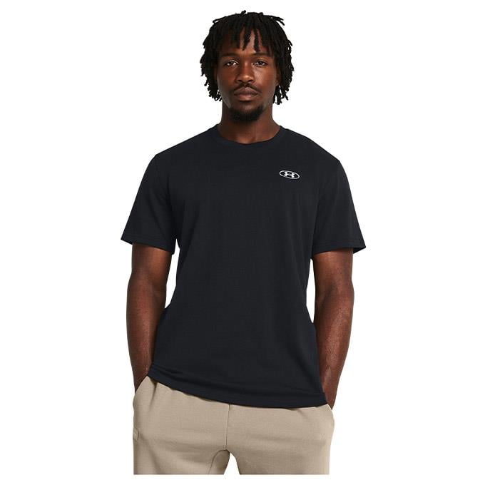Under Armour HW LC Patch SS Siyah Erkek T-Shirt