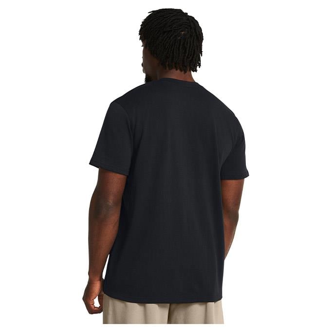 Under Armour HW LC Patch SS Siyah Erkek T-Shirt