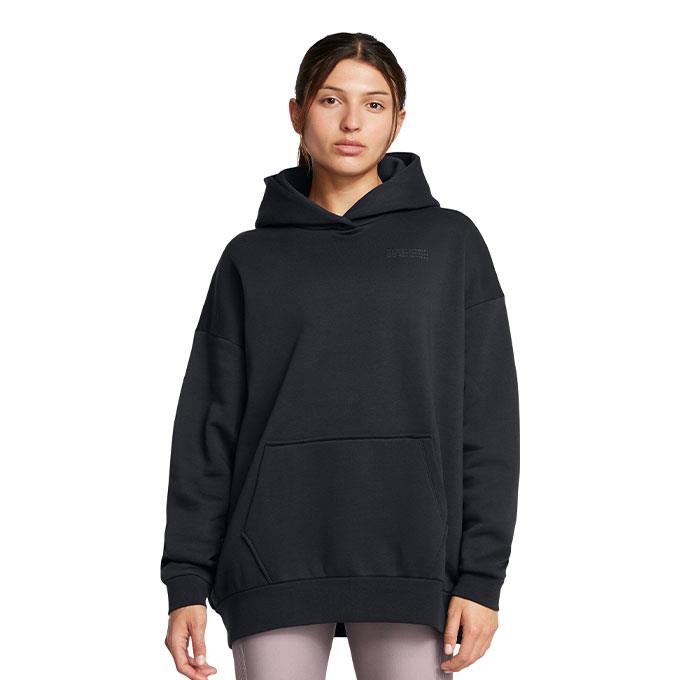 Under Armour Icon FLC Ultra Os Hdy Siyah Kadın Sweatshirt