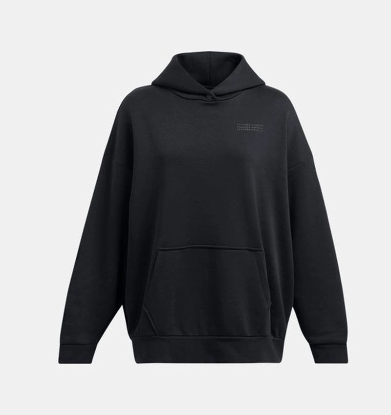 Under Armour Icon FLC Ultra Os Hdy Kadın Sweatshirt - Siyah