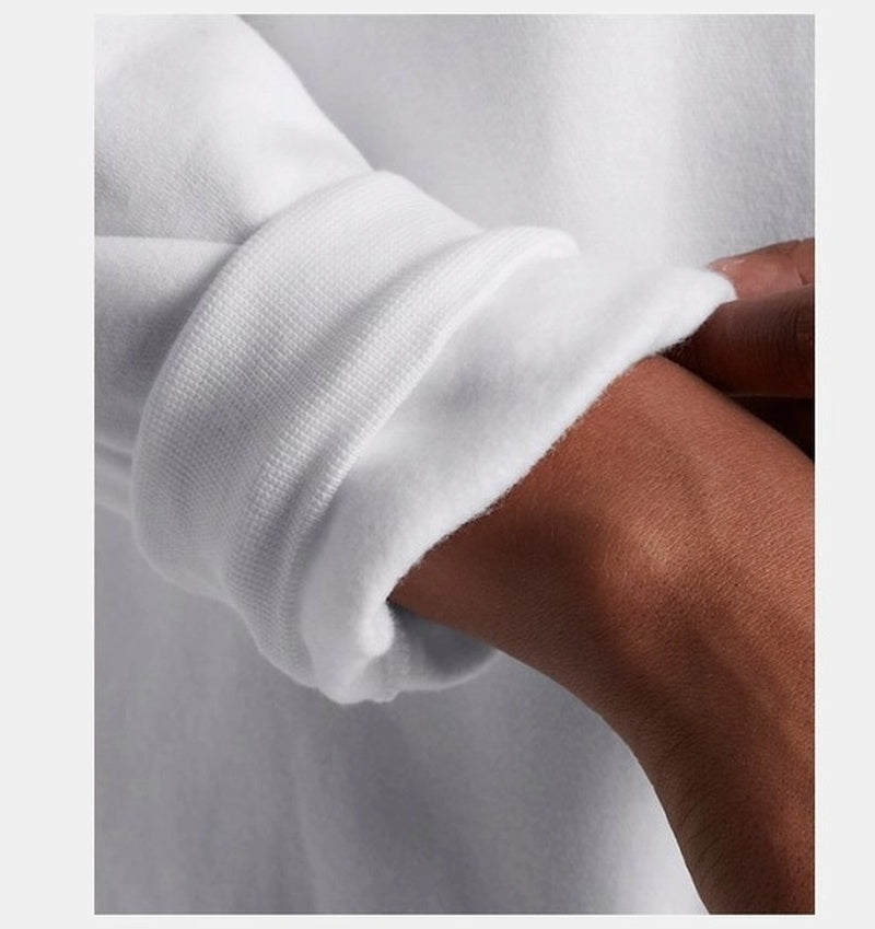 Under Armour Icon Fleece Os Crew Kadın Sweatshirt - Beyaz