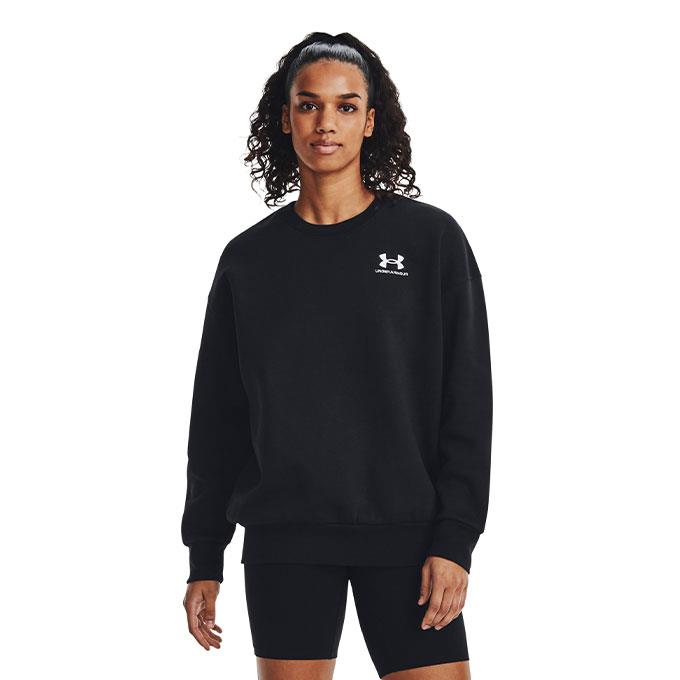 Under Armour Icon Fleece Os Crew Siyah Kadın Sweatshirt