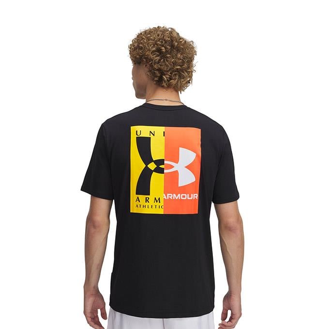 Under Armour 60/40S Evol Logo SS Siyah Erkek T-Shirt