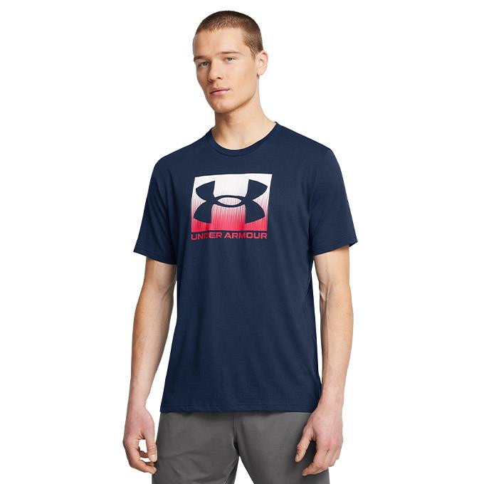 Under Armour Boxed Sports Updated SS Lacivert Erkek T-Shirt