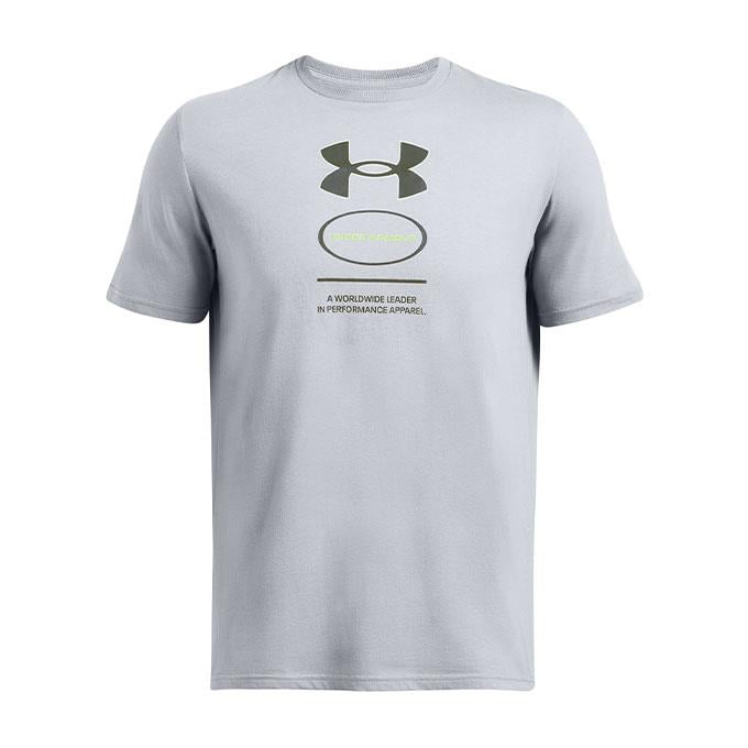 Under Armour Branded Gel Stack SS Gri Erkek T-Shirt