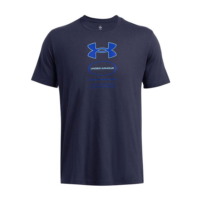 Under Armour Branded Gel Stack SS Lacivert Erkek T-Shirt
