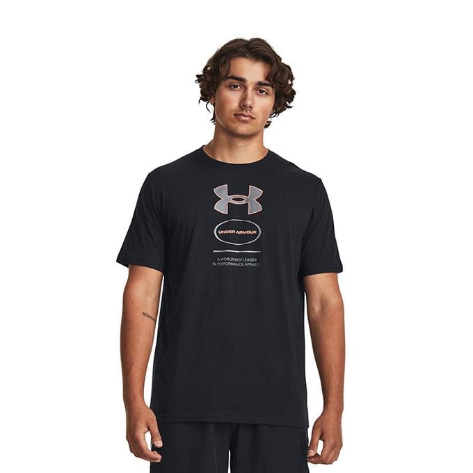 Under Armour Branded Gel Stack SS Siyah Erkek T-Shirt