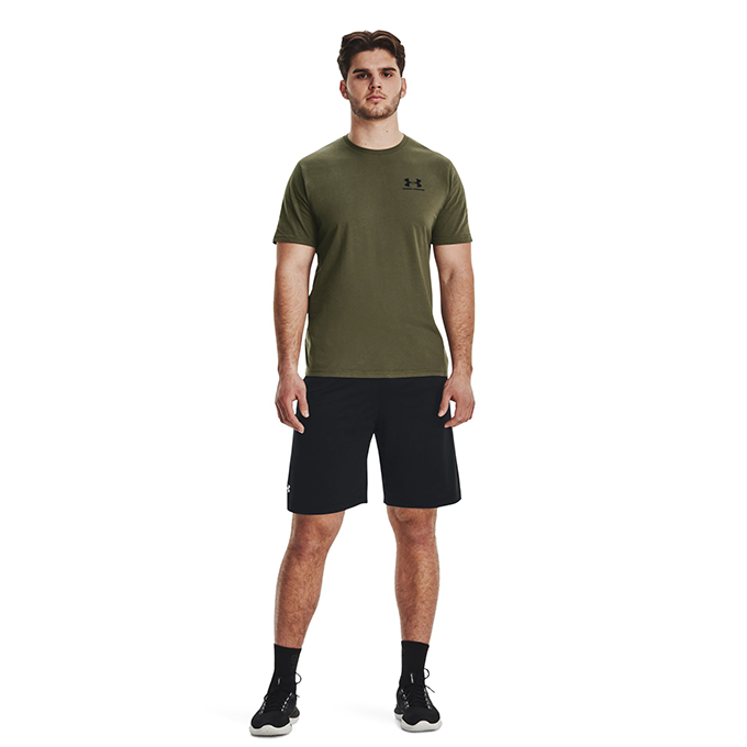 Under Armour Sportstyle LC SS Yeşil Erkek T-Shirt