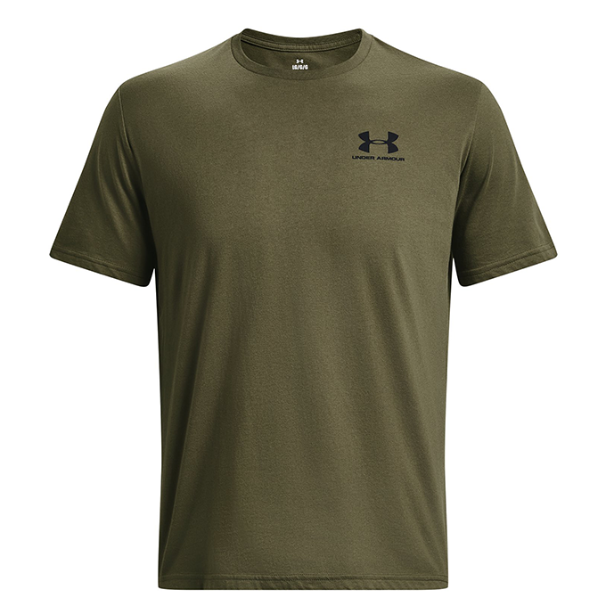 Under Armour Sportstyle LC SS Yeşil Erkek T-Shirt