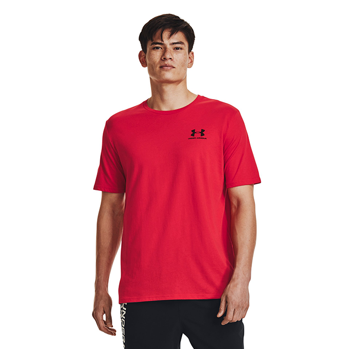 Under Armour Sportstyle LC SS Kırmızı Erkek T-Shirt