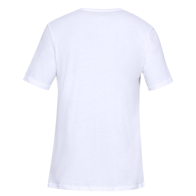 Under Armour Sportstyle Logo SS Beyaz Erkek T-Shirt