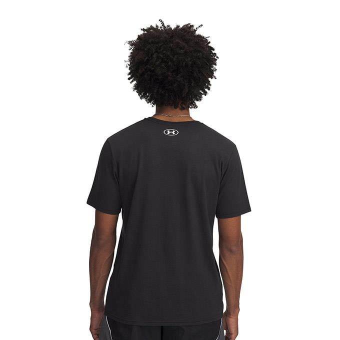 Under Armour Stacked Logo Siyah Erkek T-Shirt