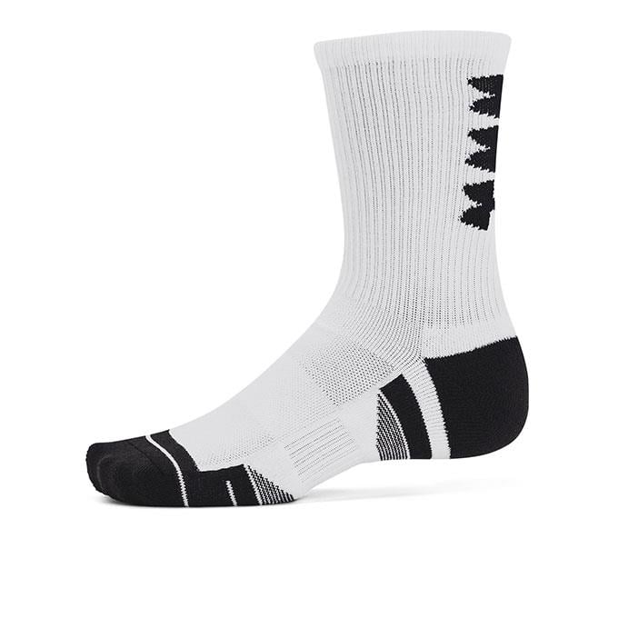 Under Armour Performance Tech Crew 3 Pack Beyaz Unisex Çorap