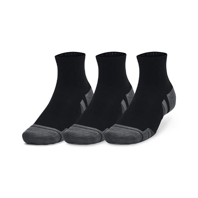 Under Armour Performance Cotton 3P Qtr Siyah Unisex Çorap