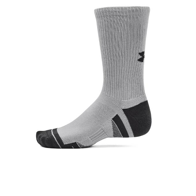 Under Armour Performance Tech Crew 3 Pack Gri Unisex Çorap
