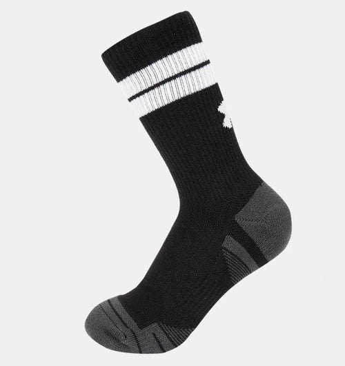 Under Armour Performance Tech Crew 3 Pack Unisex Çorap - Siyah