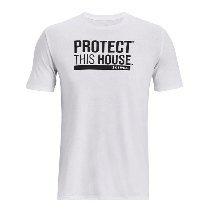 Under Armour Protect This House Protect This House Beyaz Erkek T-Shirt