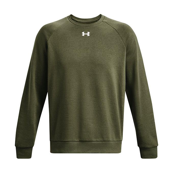 Under Armour Rival Fleece Crew Haki Erkek Sweatshirt