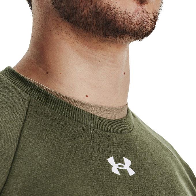 Under Armour Rival Fleece Crew Haki Erkek Sweatshirt