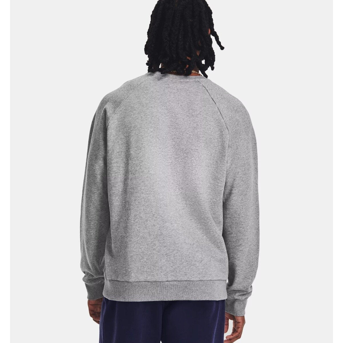 Under Armour Rival Fleece Crew Gri Erkek Sweatshirt