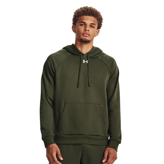 Under Armour Rival Fleece Haki Erkek Sweatshirt
