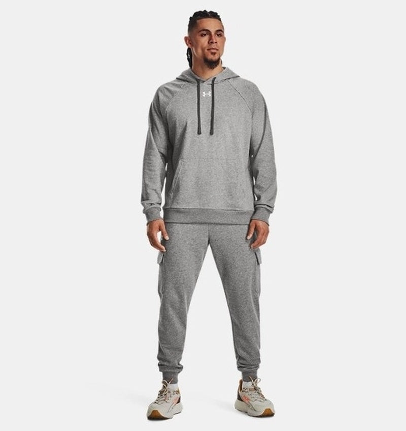 Under Armour Rival Fleece Erkek Sweat - Gri