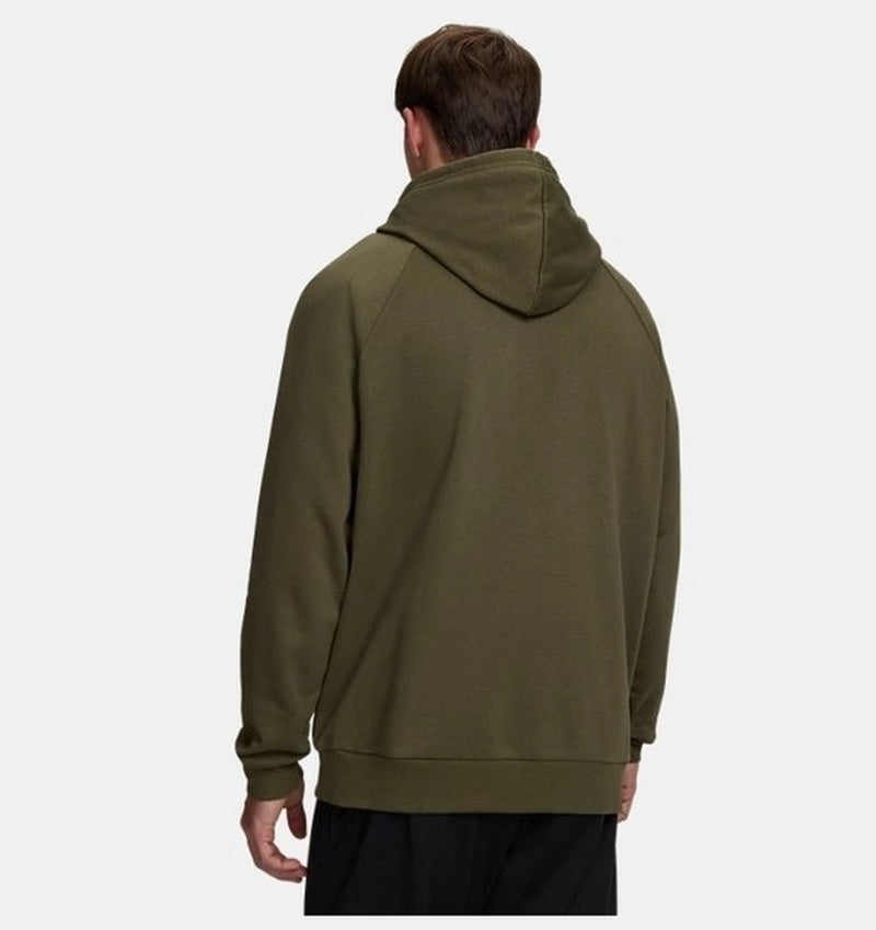Under Armour Rival Fleece Logo Erkek Sweatshirt - Haki