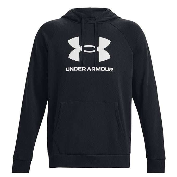 Under Armour Rival Fleece Logo Siyah Erkek Sweatshirt