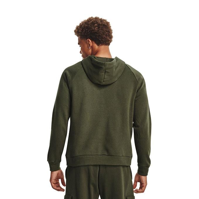 Under Armour Rival Fleece Logo Haki Erkek Sweatshirt