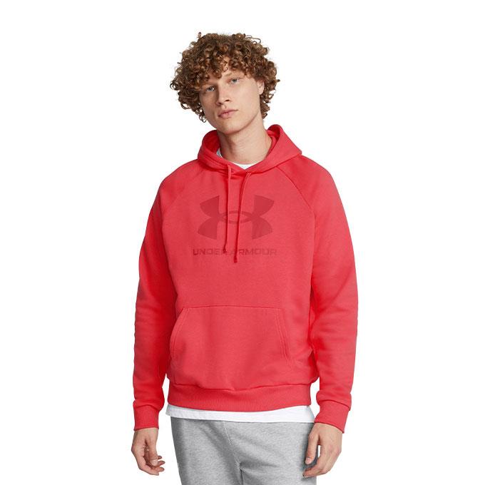 Under Armour Rival Fleece Logo Kırmızı Erkek Sweatshirt