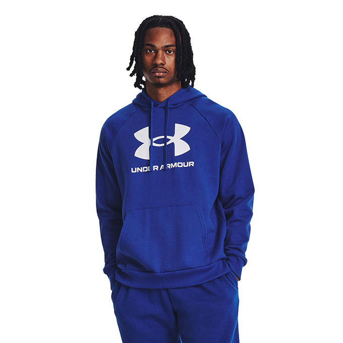 Under Armour Rival Fleece Logo Mavi Erkek Sweatshirt