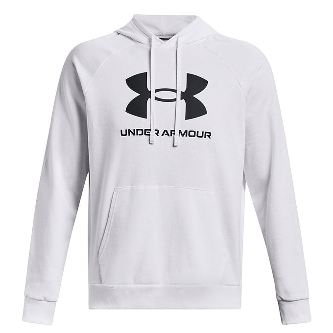 Under Armour Rival Fleece Logo Beyaz Erkek Sweatshirt